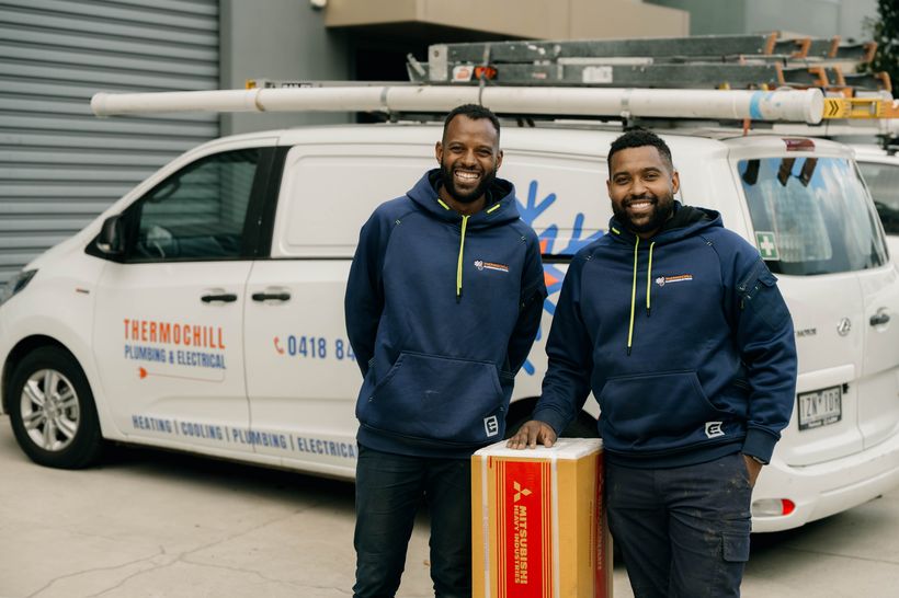 ThermoChill team and van